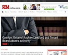 Real Estate Magazine - Ontario's Broken LTB abuses authority