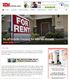 Real Estate Magazine - No Affordable Housing for Another Decade