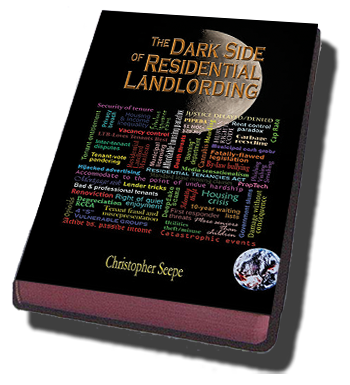 The Dark Side of Residentiaal Landlording - book cover